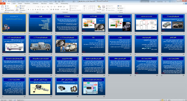 پاورپوینت سیستم استارتر و دینام یکپارچه ( 25 اسلاید )